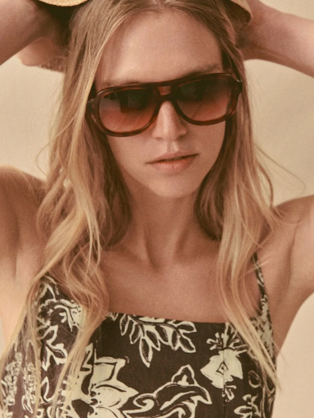 Madewell Logan Aviator Sunglasses